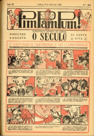 capa do A. 11, n.º 533 de 9/4/1936