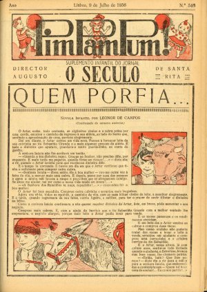capa do A. 11, n.º 546 de 9/7/1936