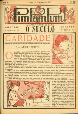 capa do A. 11, n.º 551 de 13/8/1936