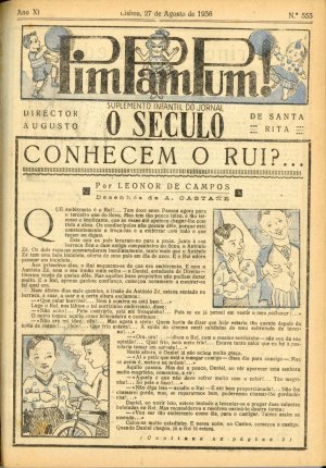 capa do A. 11, n.º 553 de 27/8/1936