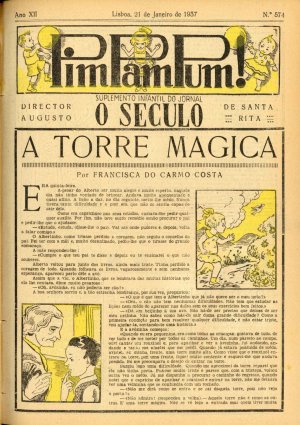 capa do A. 12, n.º 574 de 21/1/1937
