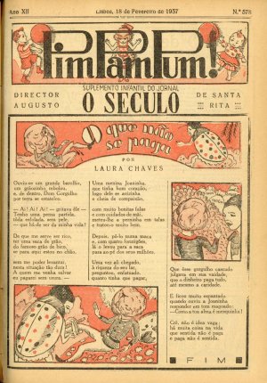 capa do A. 12, n.º 578 de 18/2/1937