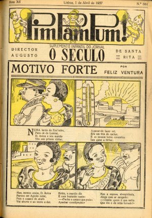 capa do A. 12, n.º 584 de 1/4/1937