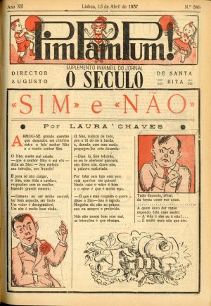 capa do A. 12, n.º 586 de 15/4/1937