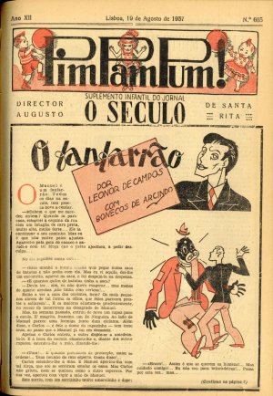 capa do A. 12, n.º 603 de 19/8/1937