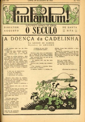capa do A. 12, n.º 613 de 28/10/1937