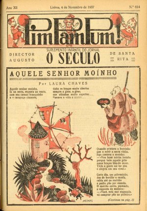 capa do A. 12, n.º 614 de 4/11/1937