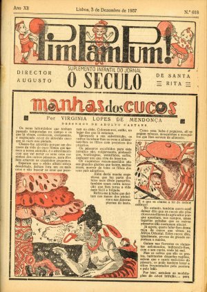 capa do A. 12, n.º 618 de 3/12/1937