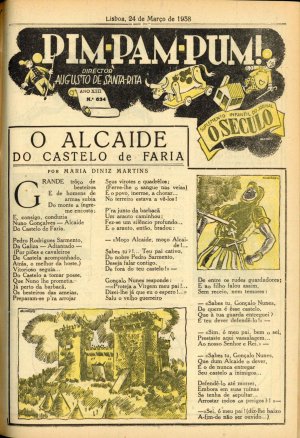 capa do A. 13, n.º 634 de 24/3/1938