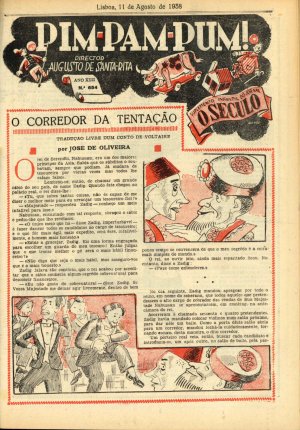 capa do A. 13, n.º 654 de 11/8/1938