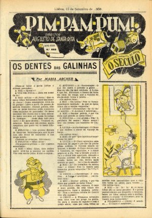 capa do A. 13, n.º 659 de 15/9/1938