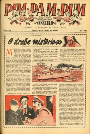 capa do A. 15, n.º 741 de 11/4/1940