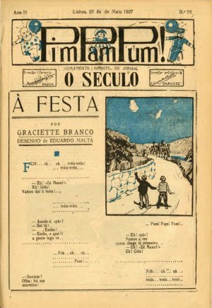 capa do A. 2, n.º 76 de 25/5/1927