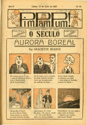capa do A. 2, n.º 83 de 13/7/1927