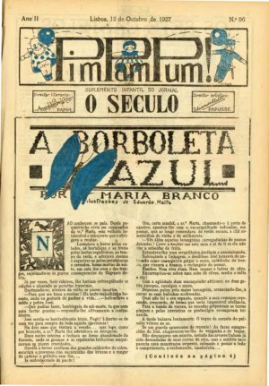 capa do A. 2, n.º 96 de 12/10/1927