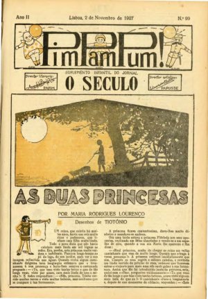 capa do A. 2, n.º 99 de 2/11/1927