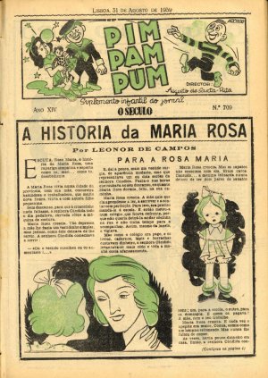 capa do A. 14, n.º 709 de 31/8/1939