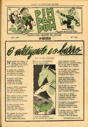 capa do A. 14, n.º 715 de 12/10/1939