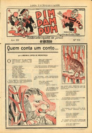 capa do A. 14, n.º 718 de 2/11/1939