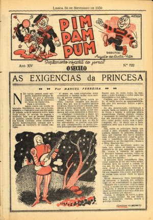 capa do A. 14, n.º 722 de 30/11/1939
