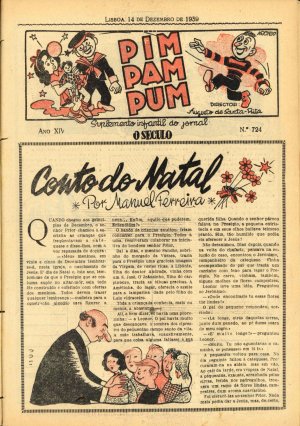 capa do A. 14, n.º 724 de 14/12/1939