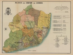 capa do Plano de Urbanização - 1936 de 0/0/1936