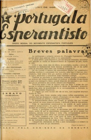 Portugala esperantisto