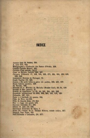capa do Índice vol. 4 de 0/0/1862