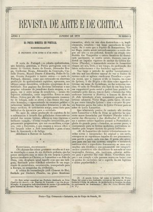 capa do A. 1, n.º 5 de 0/1/1879