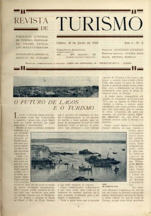 capa do A. 1, n.º 2 de 20/7/1916