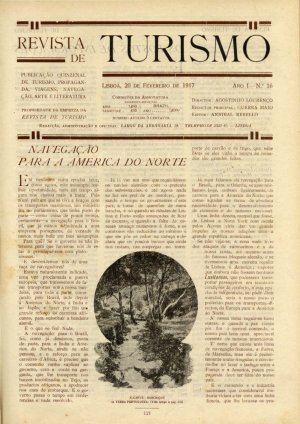 capa do A. 1, n.º 16 de 20/2/1917