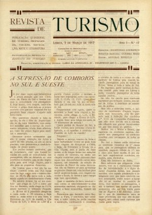 capa do A. 1, n.º 17 de 5/3/1917