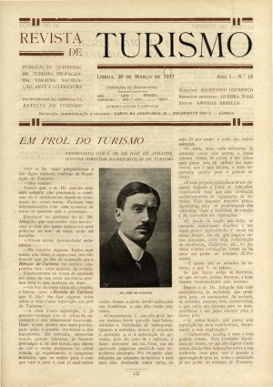 capa do A. 1, n.º 18 de 20/3/1917