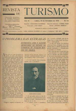 capa do A. 3, n.º 54 de 20/9/1918
