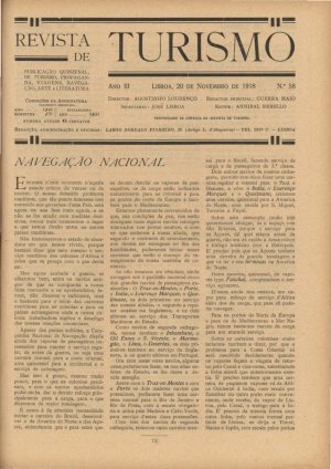 capa do A. 3, n.º 58 de 20/11/1918