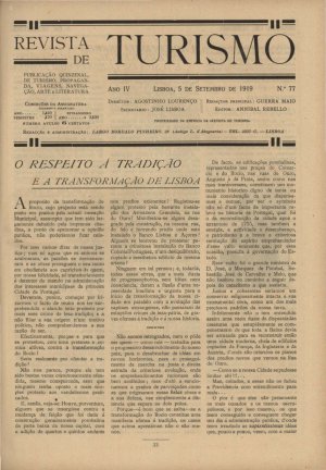 capa do A. 4, n.º 77 de 5/9/1919