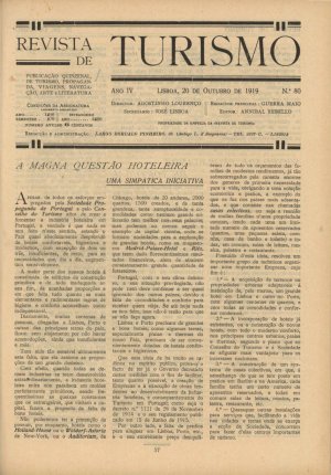 capa do A. 4, n.º 80 de 20/10/1919