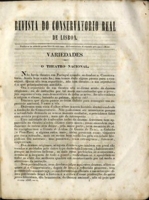 capa do T. 1, n.º 2 de 0/7/1842