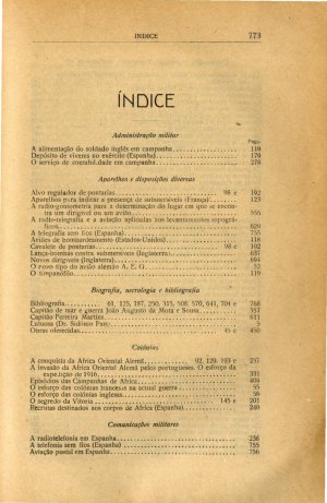 capa do Índice 1919 de 0/0/1919