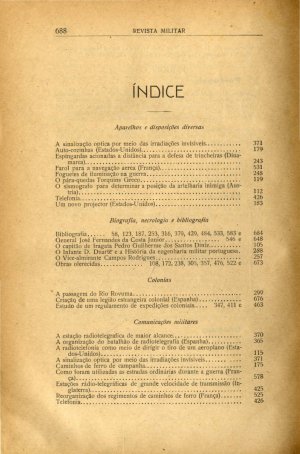 capa do Índice 1920 de 0/0/1920