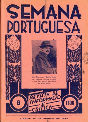 capa do Ano 1, n.º 8 de 14/3/1933